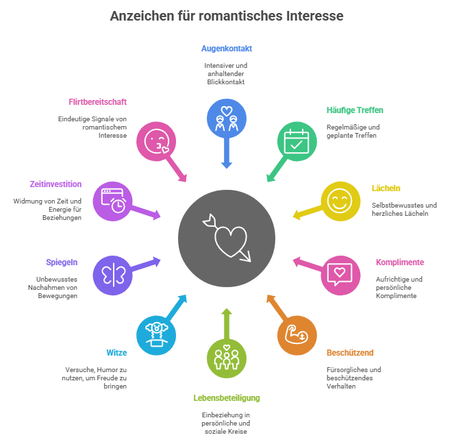 11 eindeutige Anzeichen dafür, dass er wirklich auf dich steht - Grafik