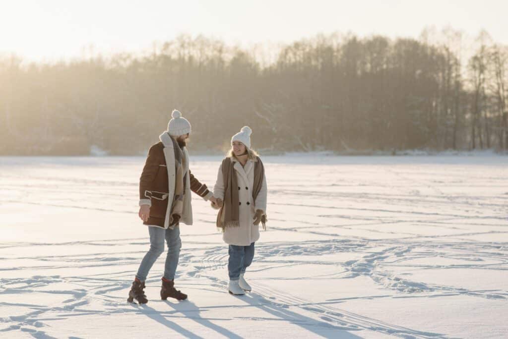 Eislaufen als beliebte Date Idee im Winter