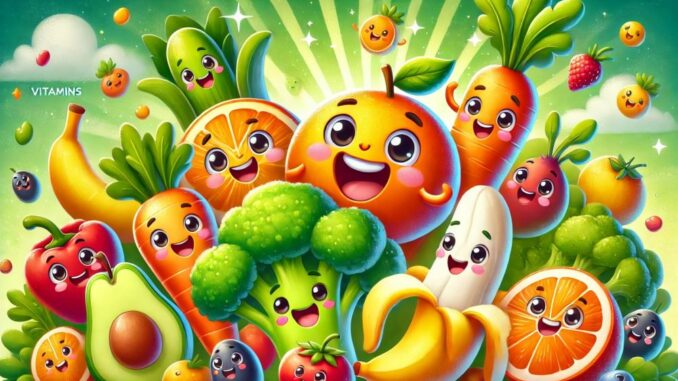 Über die Wichtigkeit von Vitaminen für Kinder