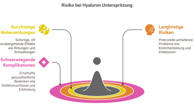 Risiken und Nebenwirkungen bei Hyaluron Unterspritzung