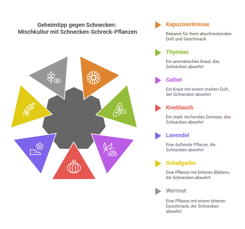 Der Geheimtipp gegen Schnecken: Mischkultur mit Schnecken-Schreck-Pflanzen