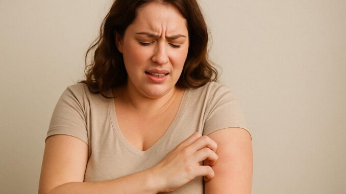 Hautausschlag durch Stress - wie erkennt man ihn?