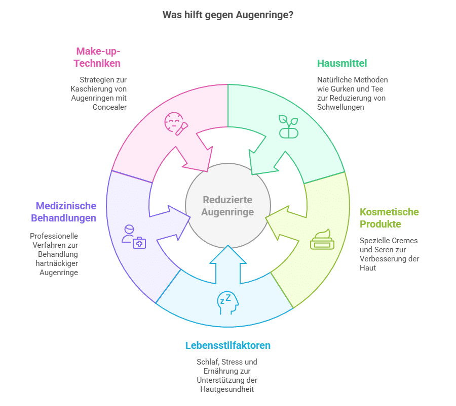 Was hilft gegen Augenringe: Alle Infos in dieser Grafik zusammengefasst