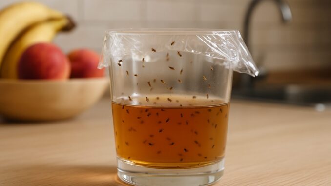 Was hilft gegen Fruchtfliegen