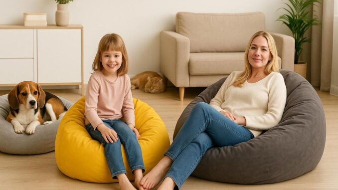 Sitzsäcke: die verschiedenen Einsatzmöglichkeiten