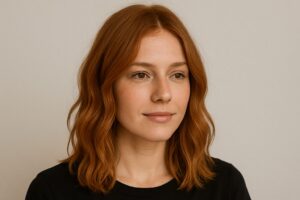 Beach Waves als Frisur schulterlang