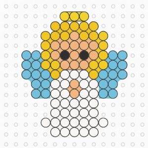 Bügelperlen Vorlage Weihnachten Engel