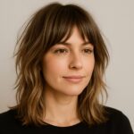 Frisur schulterlang Shaggy Cut