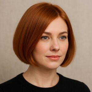 Klassischer Bob für kinn- bis halblange Haare