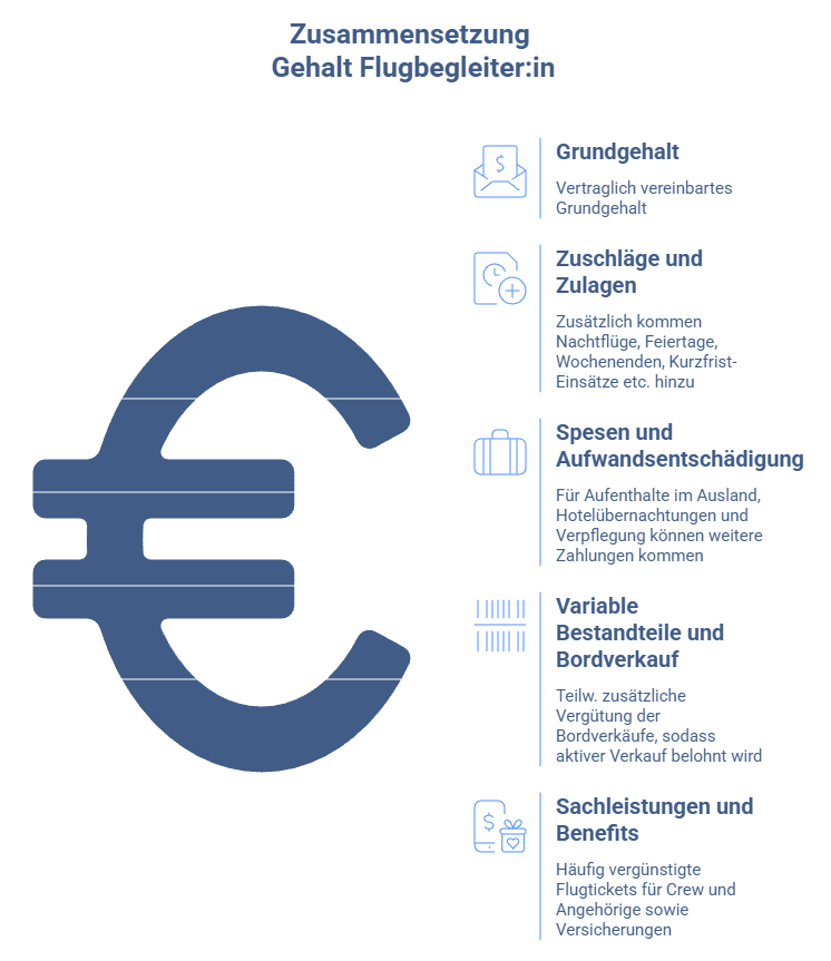 Woraus setzt sich das Gehalt als Flugbegleiterin zusammen_Grafik