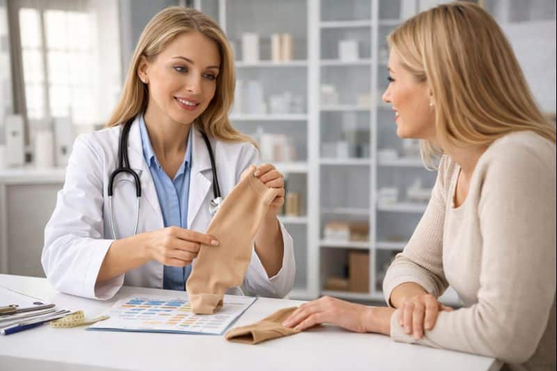 Kompressionsstrümpfe bei venösen und lymphatischen Erkrankungen